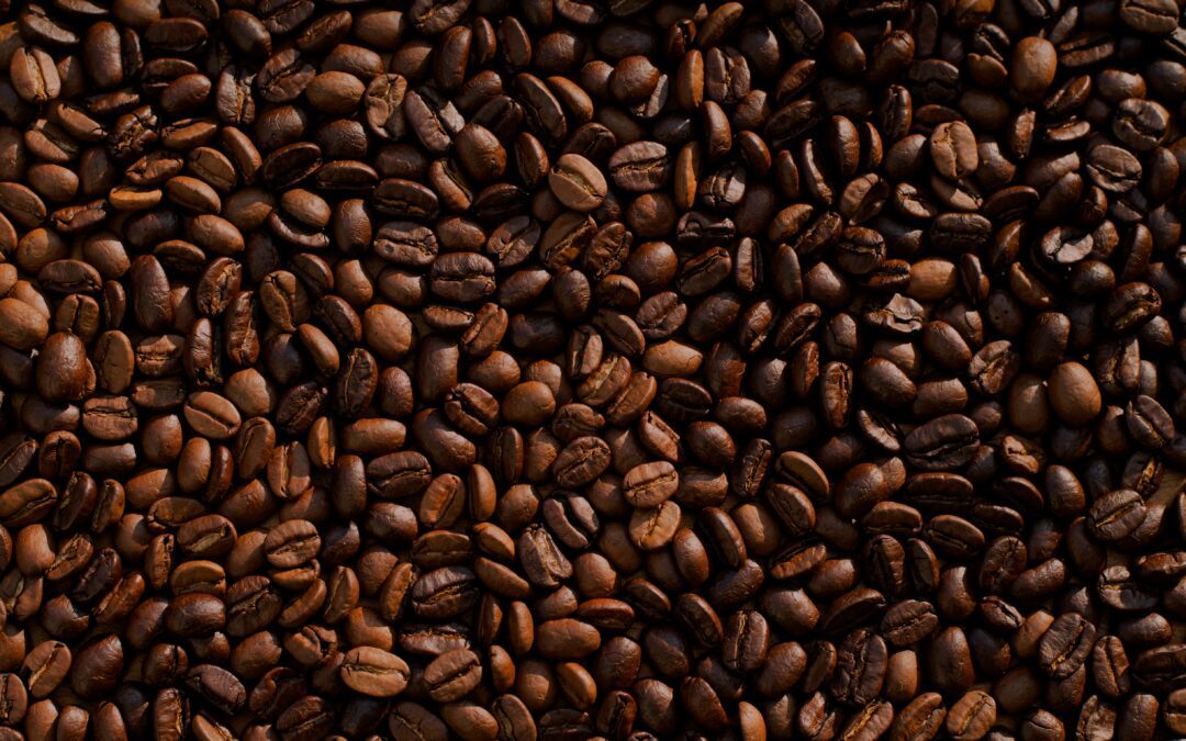 Granos de cafe orgánico mexicano
